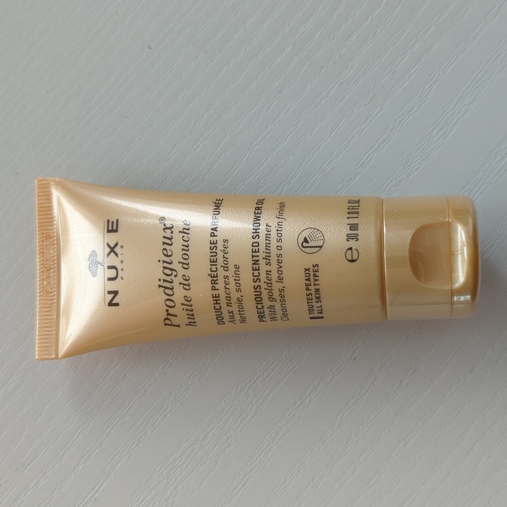 Nuxe Paris Prodigieux Precious Scented Shower Oil, 30ml